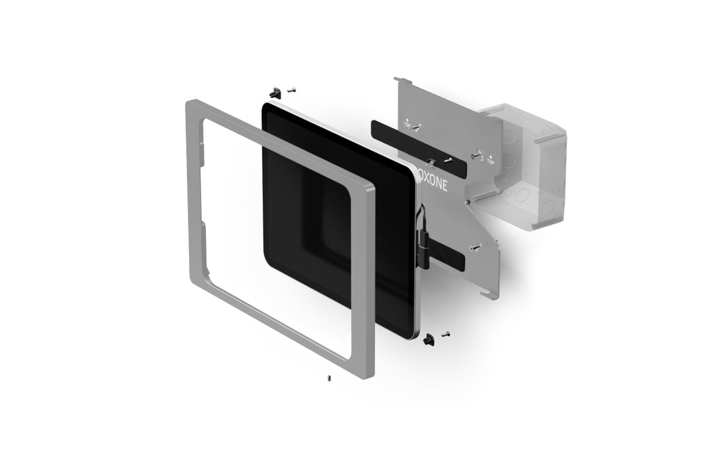 iPad Wallmount 10,9" Silber