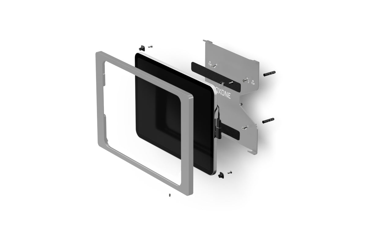 iPad Wallmount 10,9" Silber