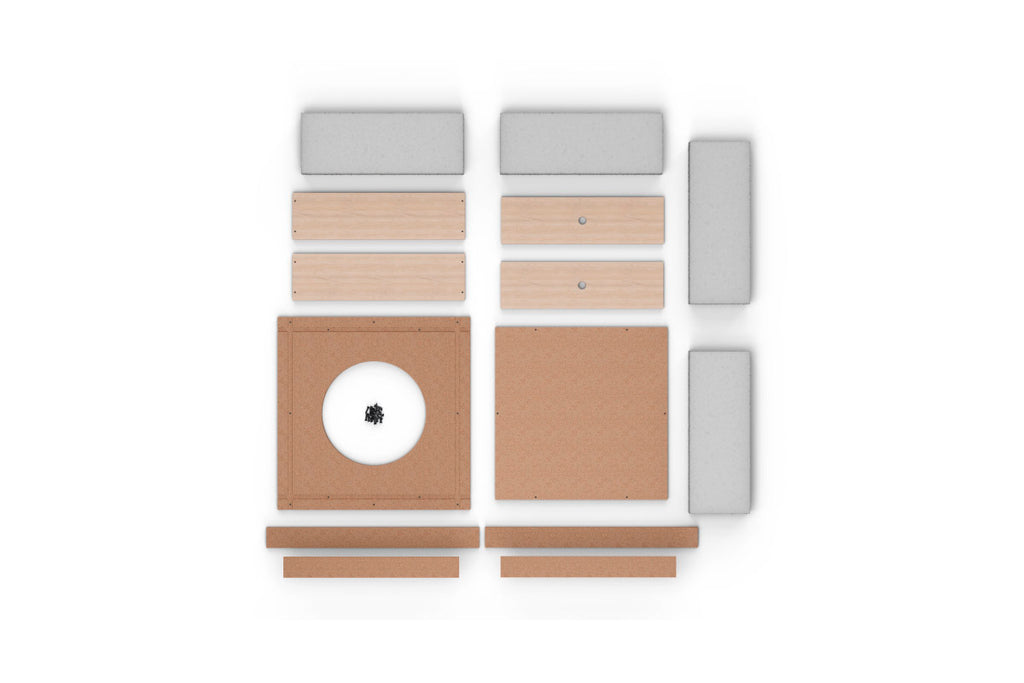 Einbaugehäuse für 10" Install Speaker