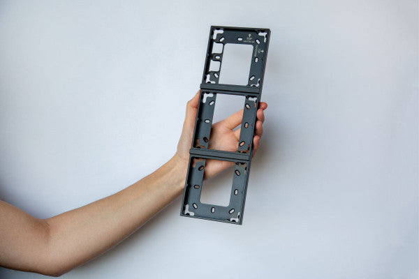 Montagerahmen 3-fach Anthrazit